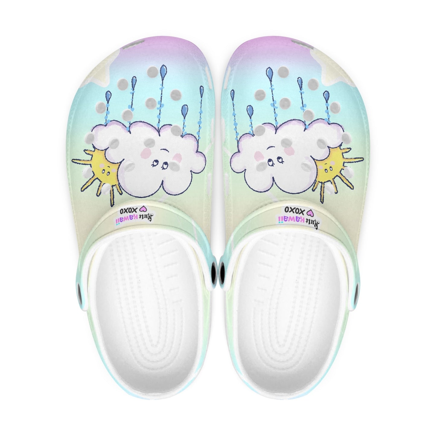 413. All Over Printed Clogs