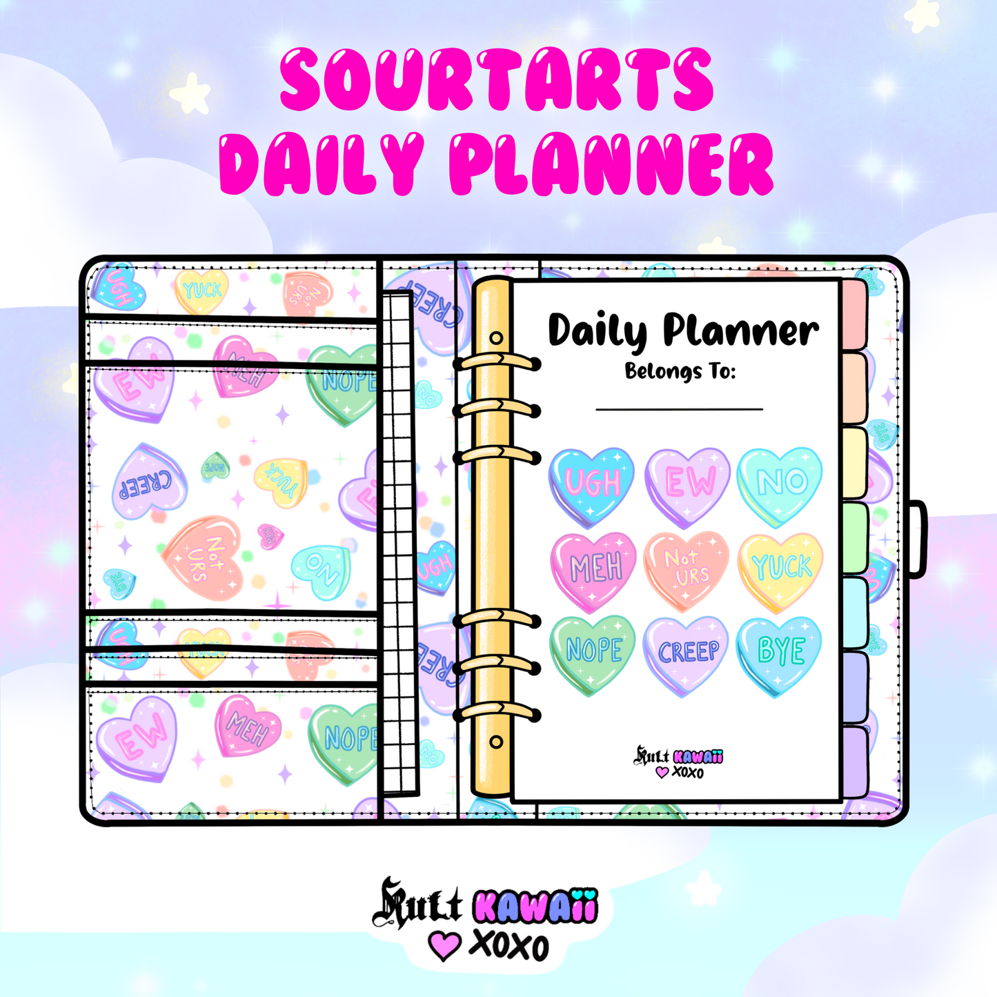 Sourtarts Daily Planner