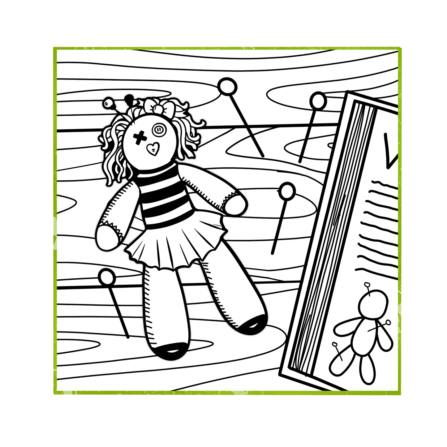 Spooky Treats Coloring Book