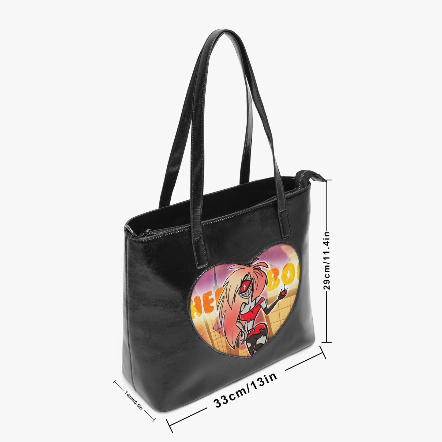 Cherri Bomb Heart Tote Bag