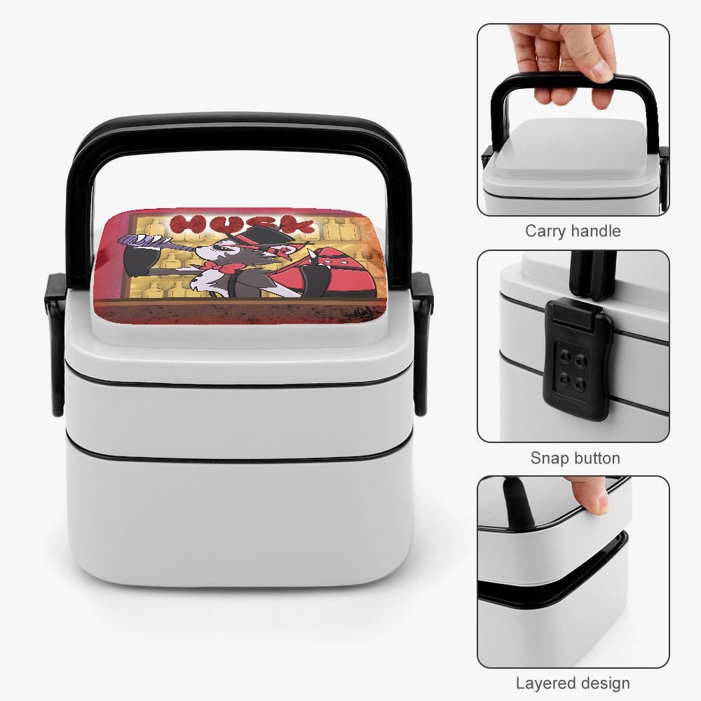 Husk Double-layer Lunch Box