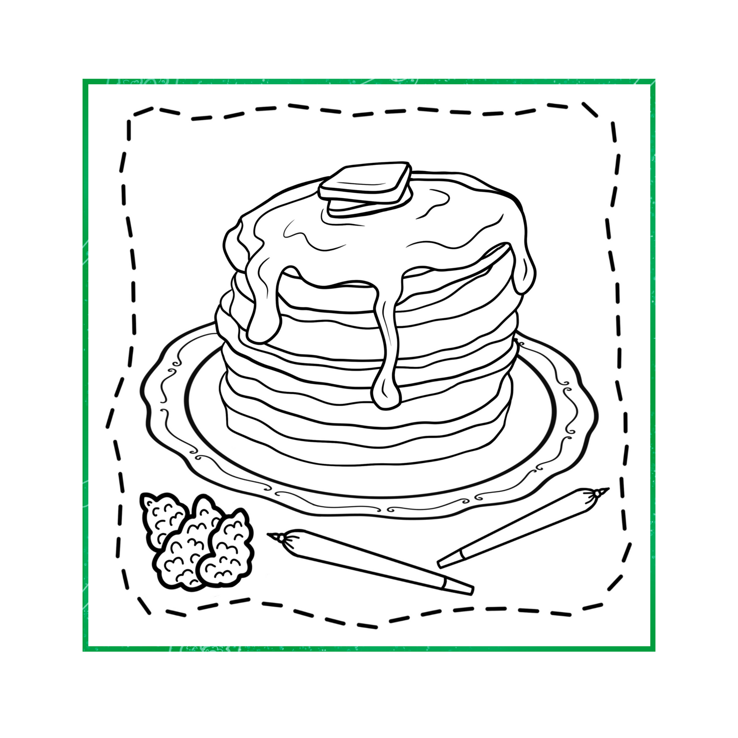 Bake & Chill Lounge Coloring Book