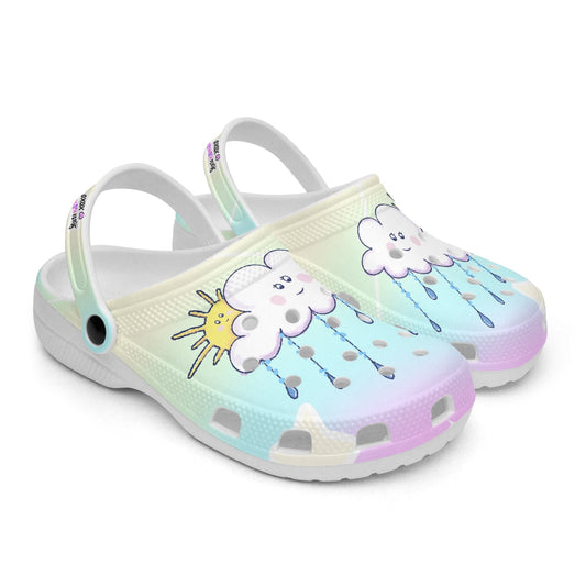 413. All Over Printed Clogs