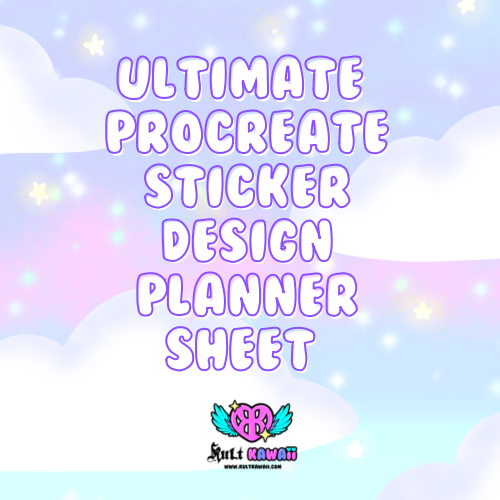Ultimate Procreate Sticker Design Planner Sheet - Your Creative Sidekick!