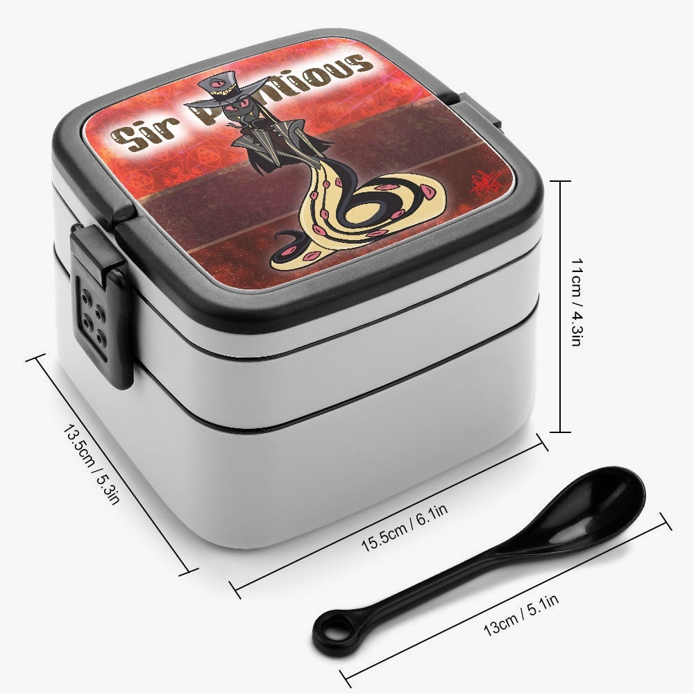 Sir Pentious Double-layer Lunch Box