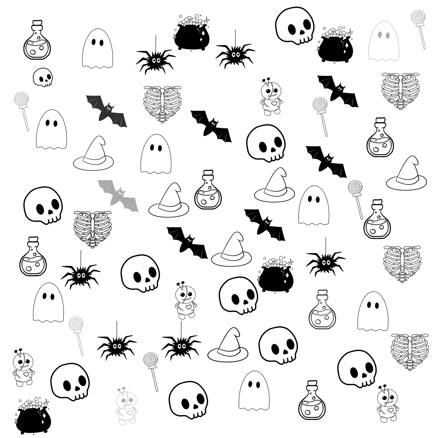 Spooky Treats Procreate Brush Set
