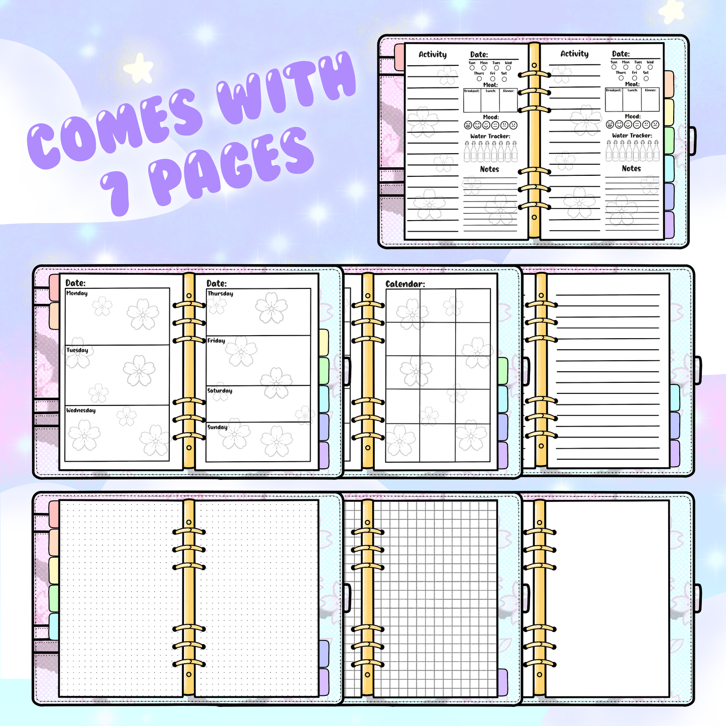 Sakura Daily Planner