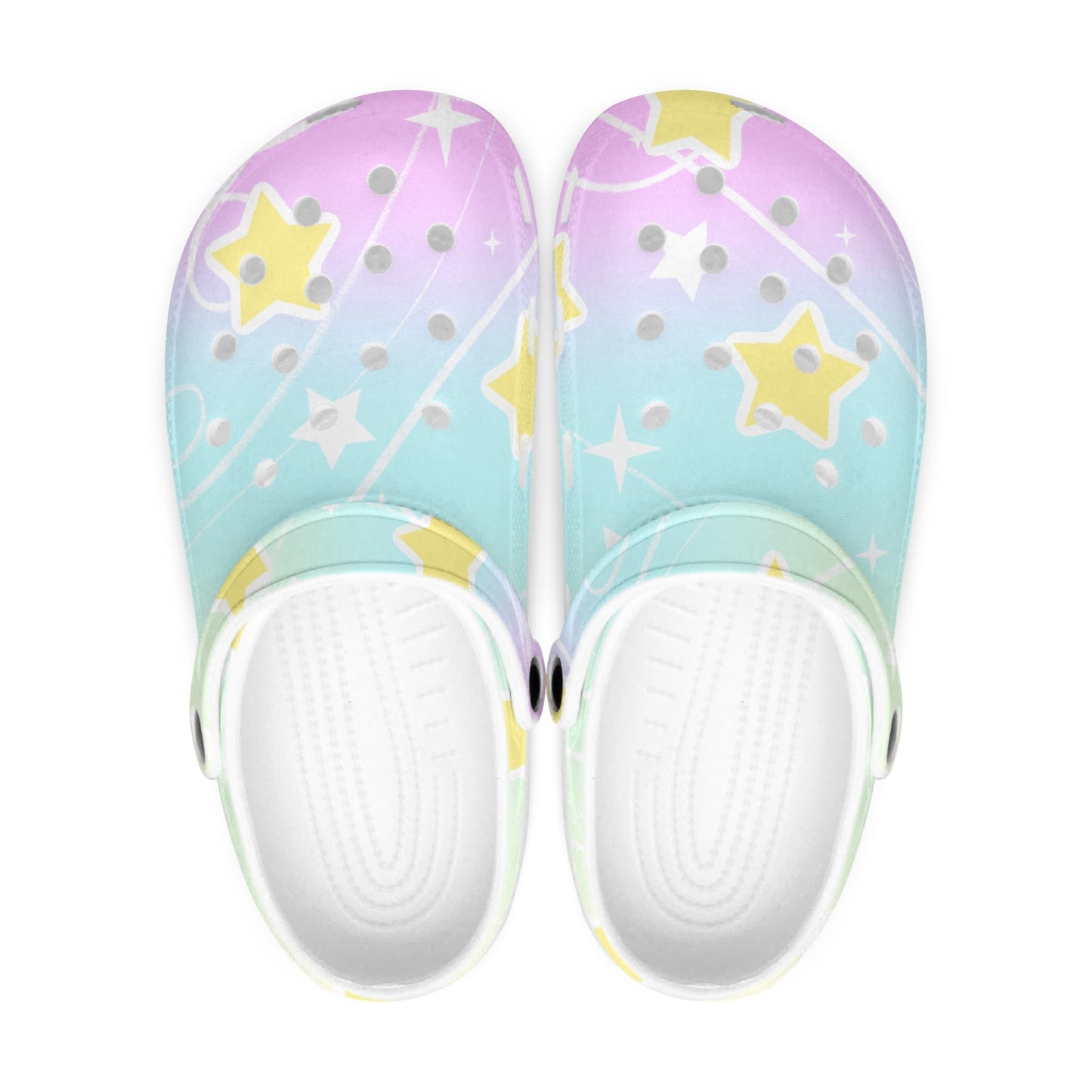 413. All Over Printed Clogs