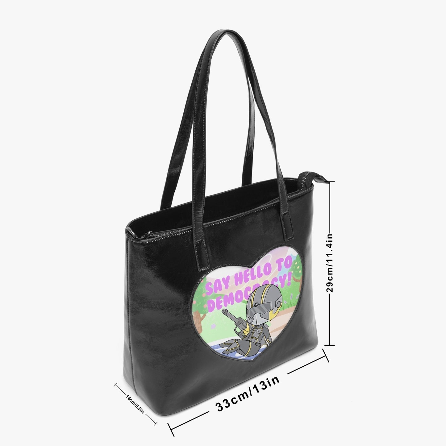 722. Heart Tote Bag