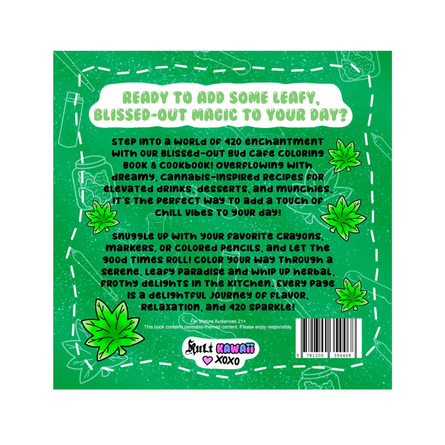 Bake & Chill Lounge Coloring Book