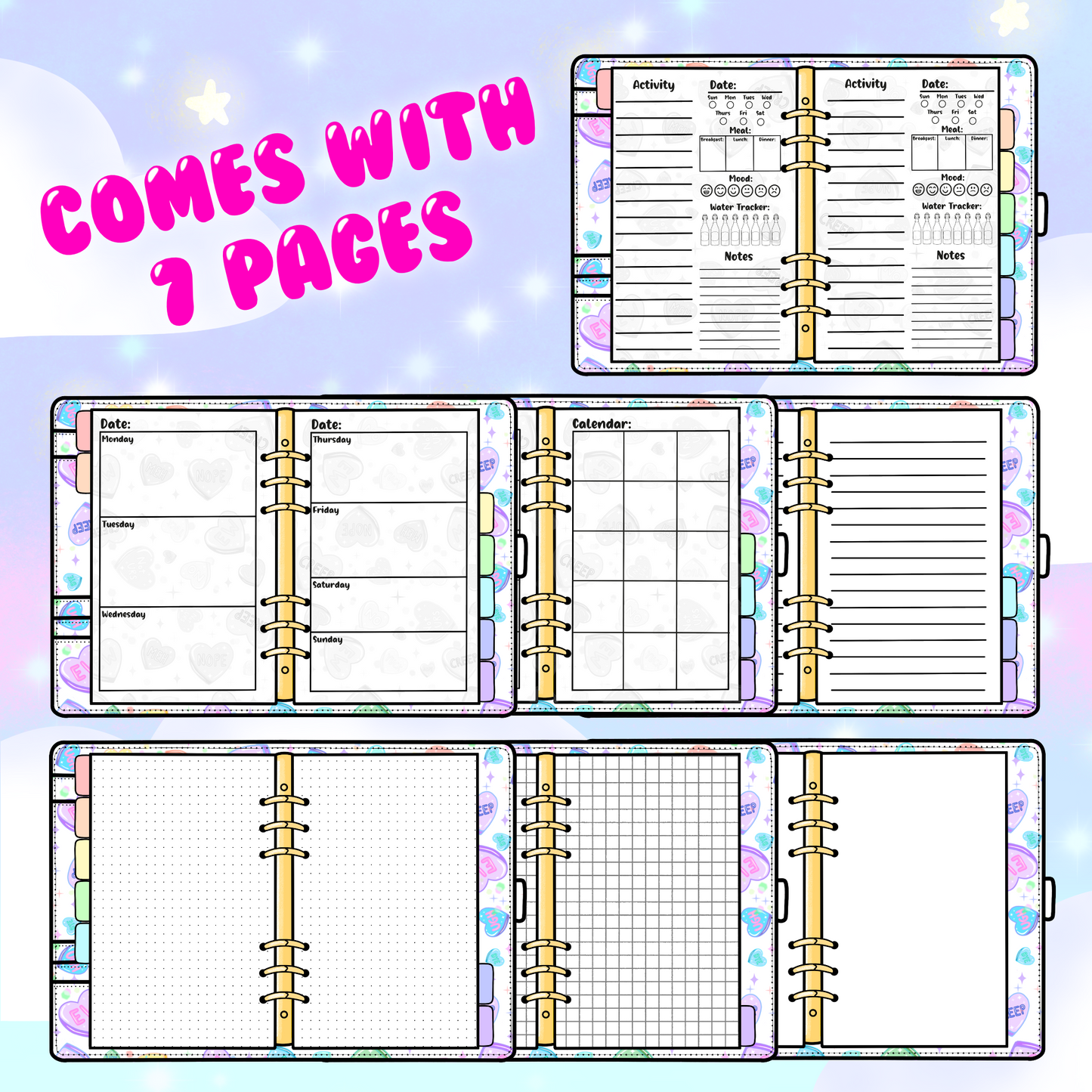 Sourtarts Daily Planner