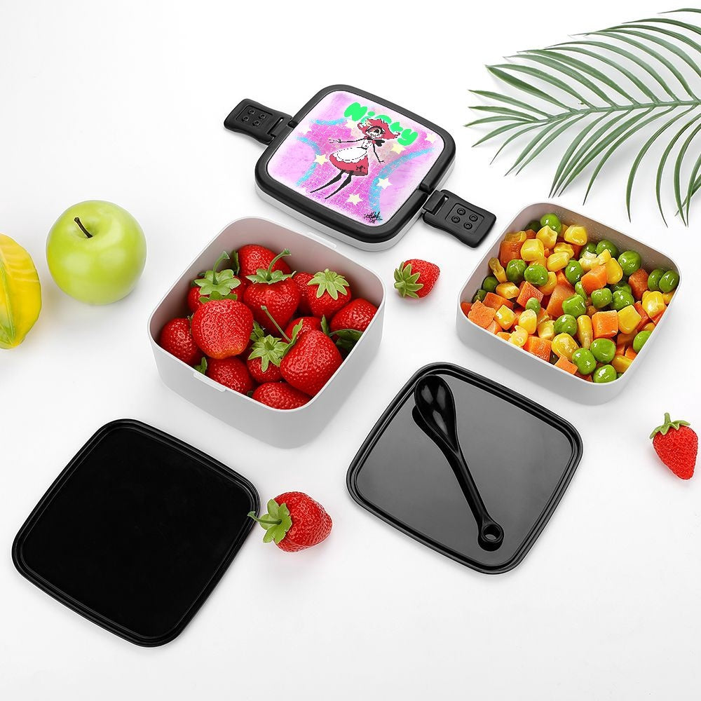 Nifty Double-layer Lunch Box