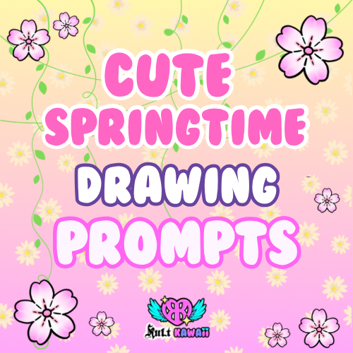 2025 Cute Springtime Drawing Prompts