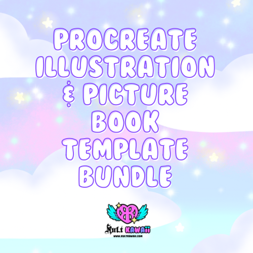 Procreate Illustration & Picture Book Template Bundle