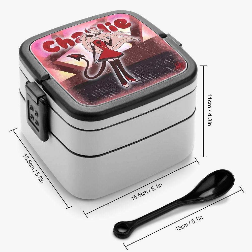 Hazbin Hotel Double-layer Lunch Box