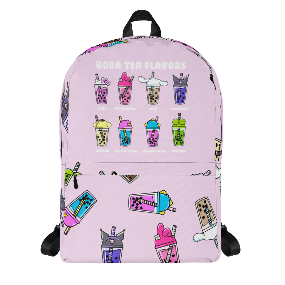 Boba Tea Flavors Backpack