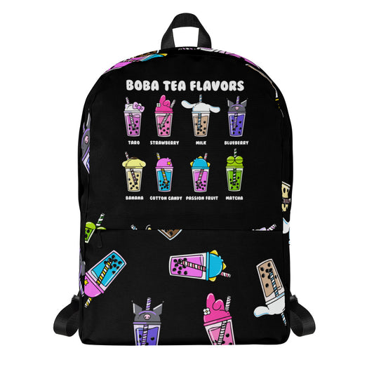 Boba Tea Flavors Backpack