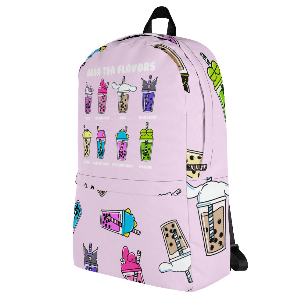 Boba Tea Flavors Backpack