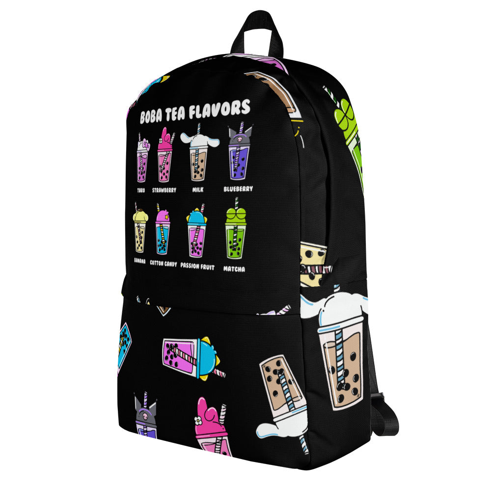 Boba Tea Flavors Backpack