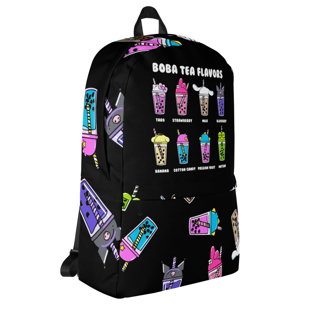 Boba Tea Flavors Backpack