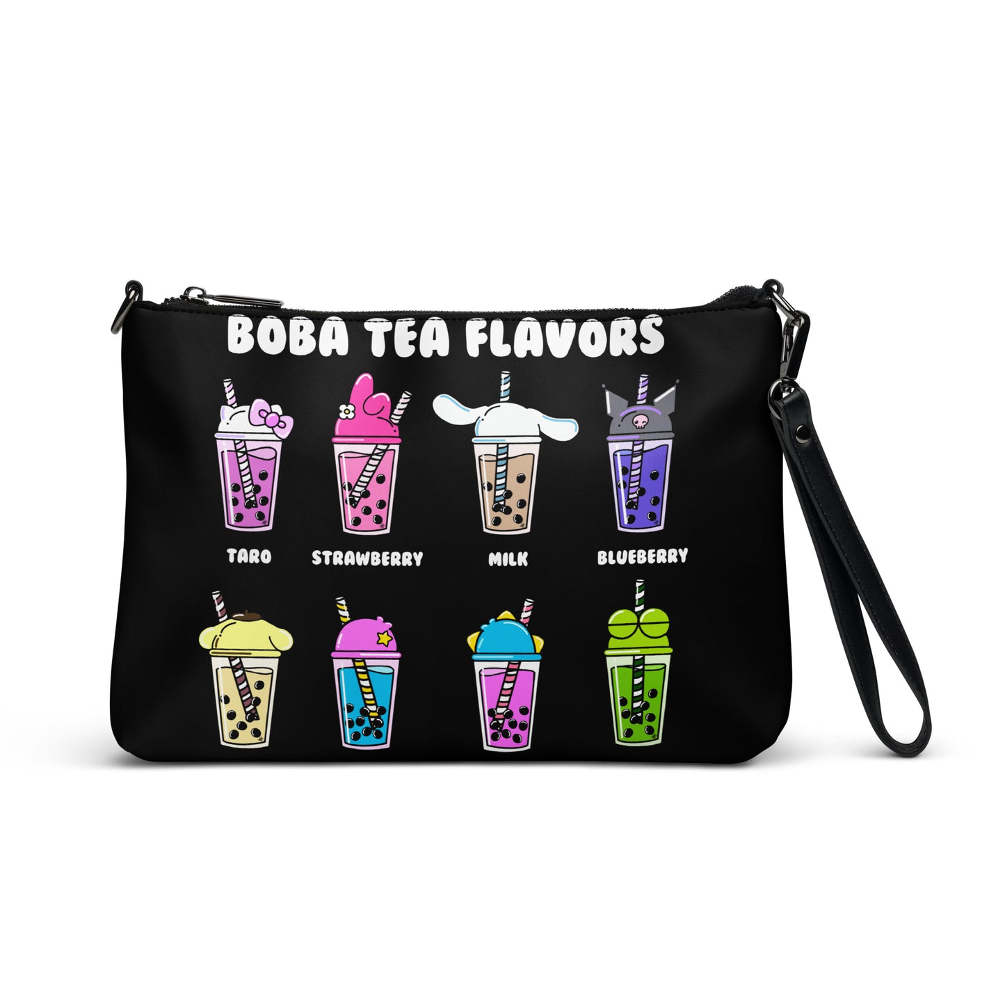 Boba Tea Flavors Crossbody bag