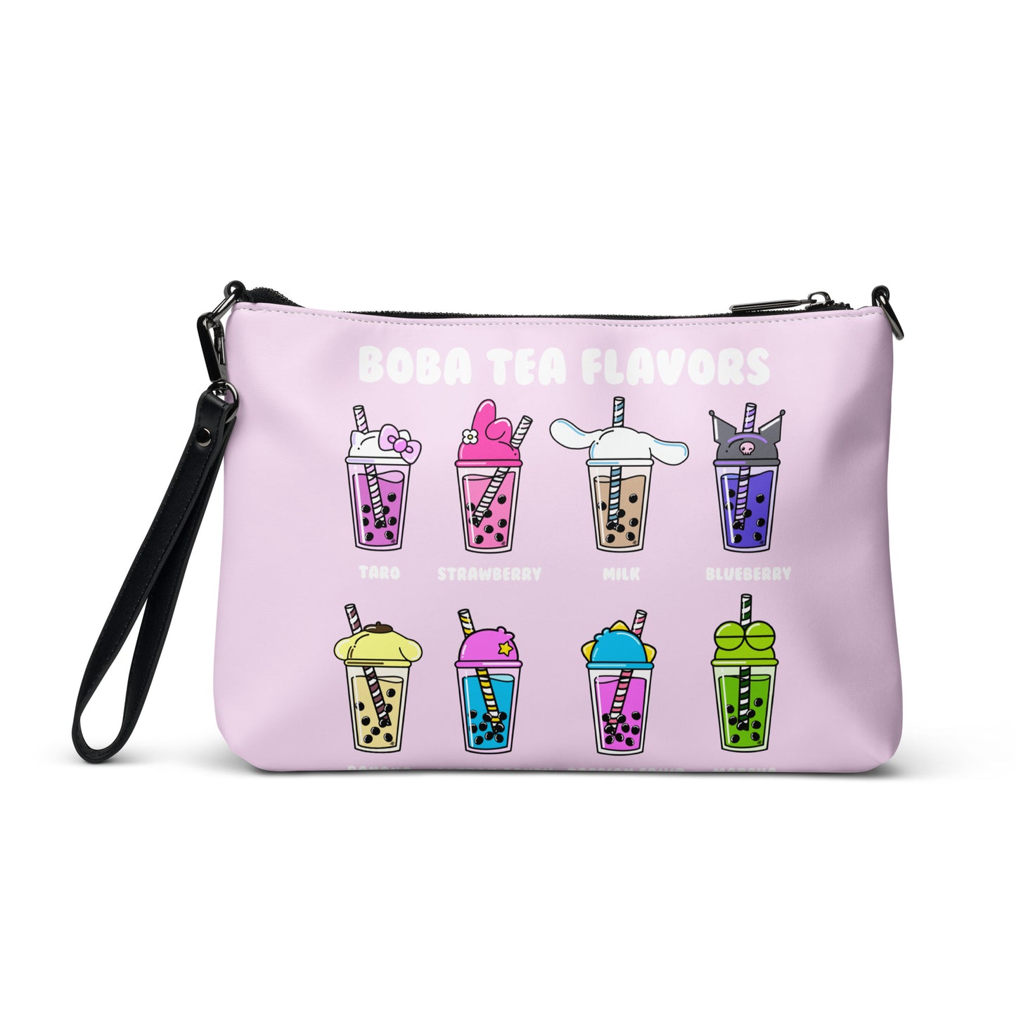 Boba Tea Flavors Crossbody bag
