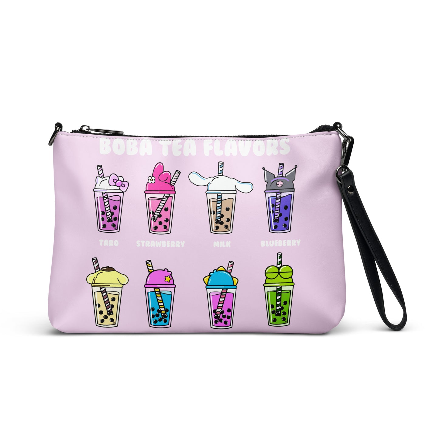Boba Tea Flavors Crossbody bag