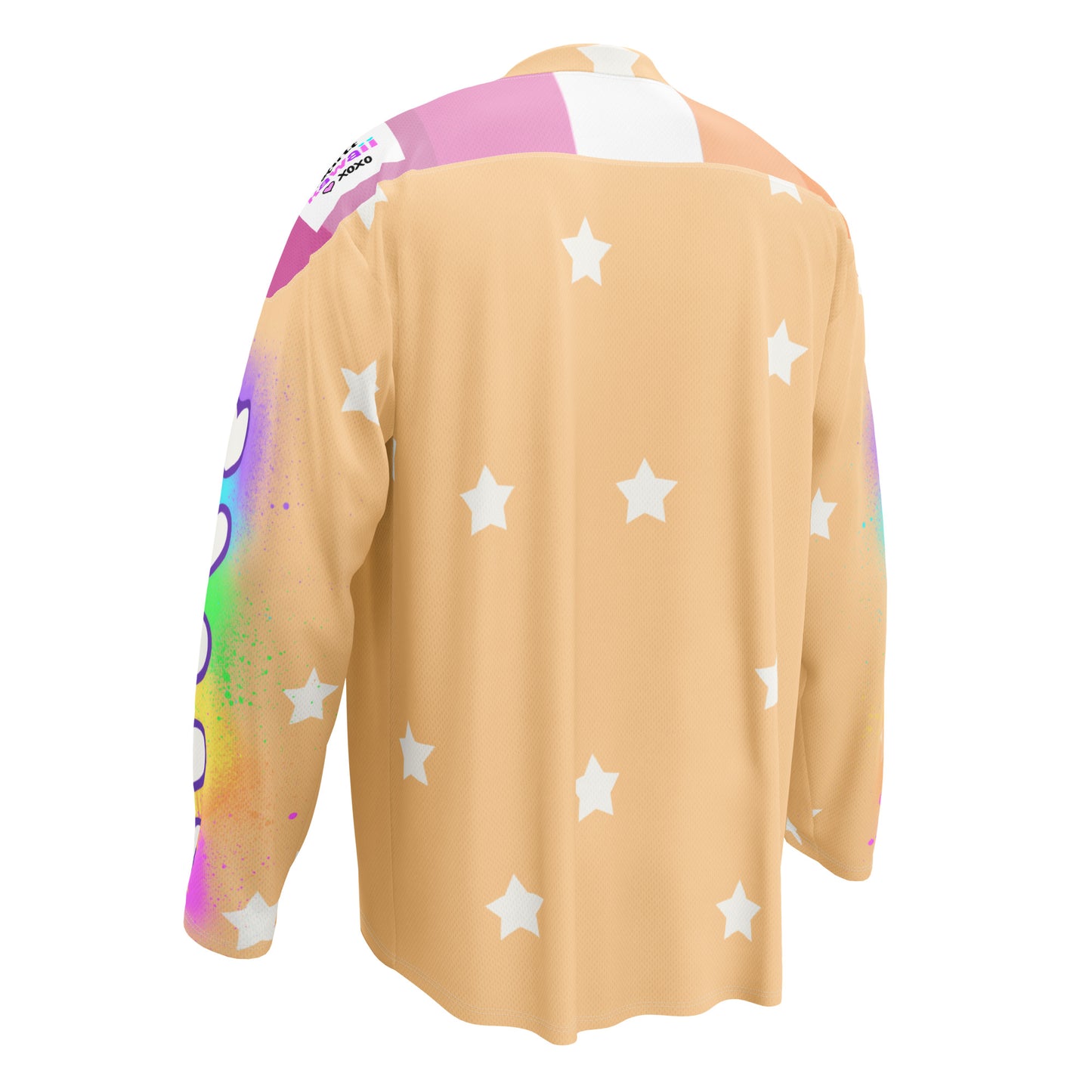 Lesbian Pride Recycled hockey fan jersey