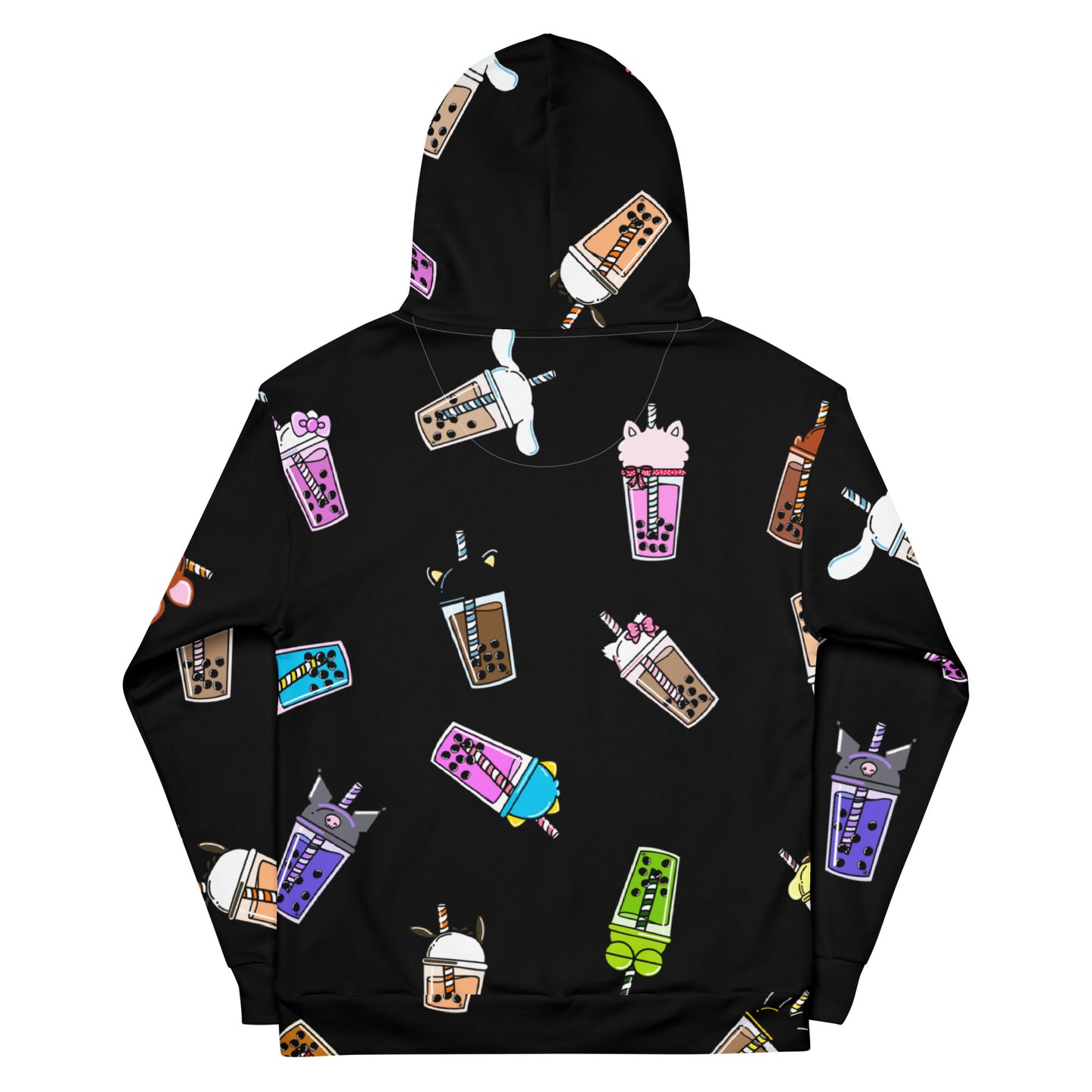 Boba Tea Flavors Unisex Hoodie