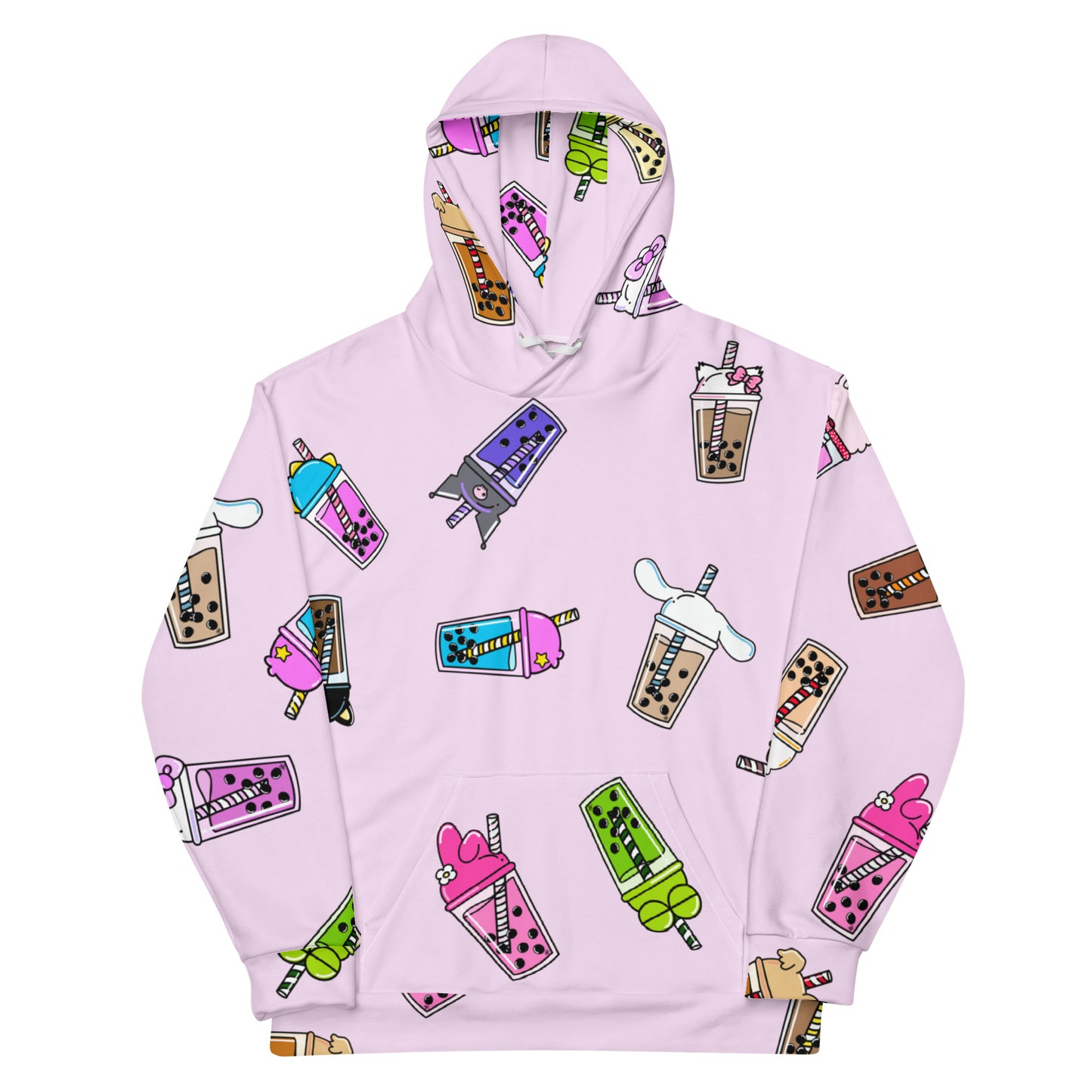 Boba Tea Unisex All Over Print Hoodie