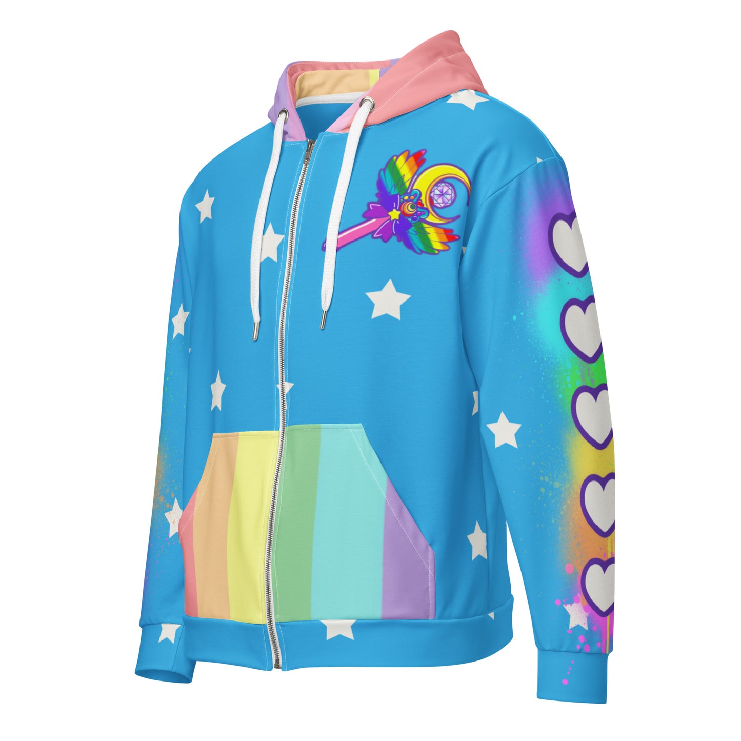 Pride Unisex zip hoodie