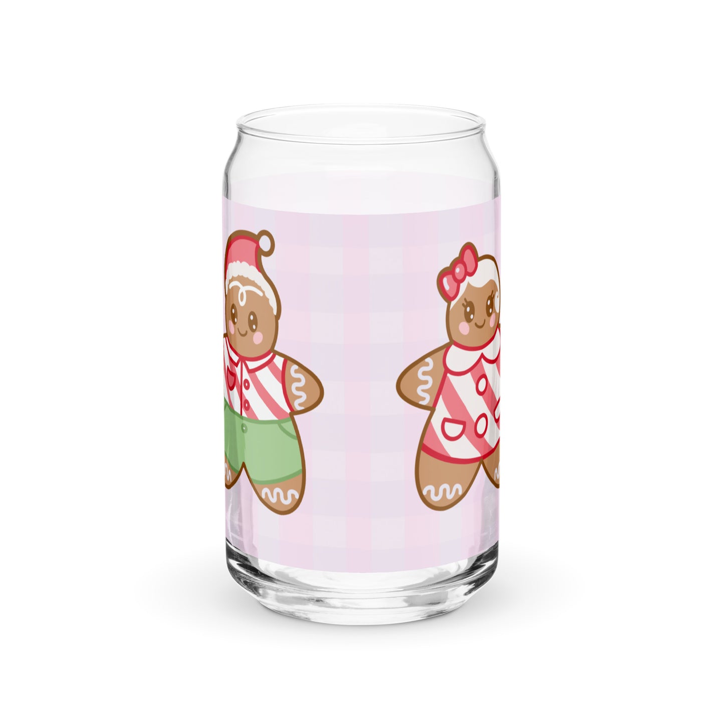 Ginger Snaps Can-shaped Glass