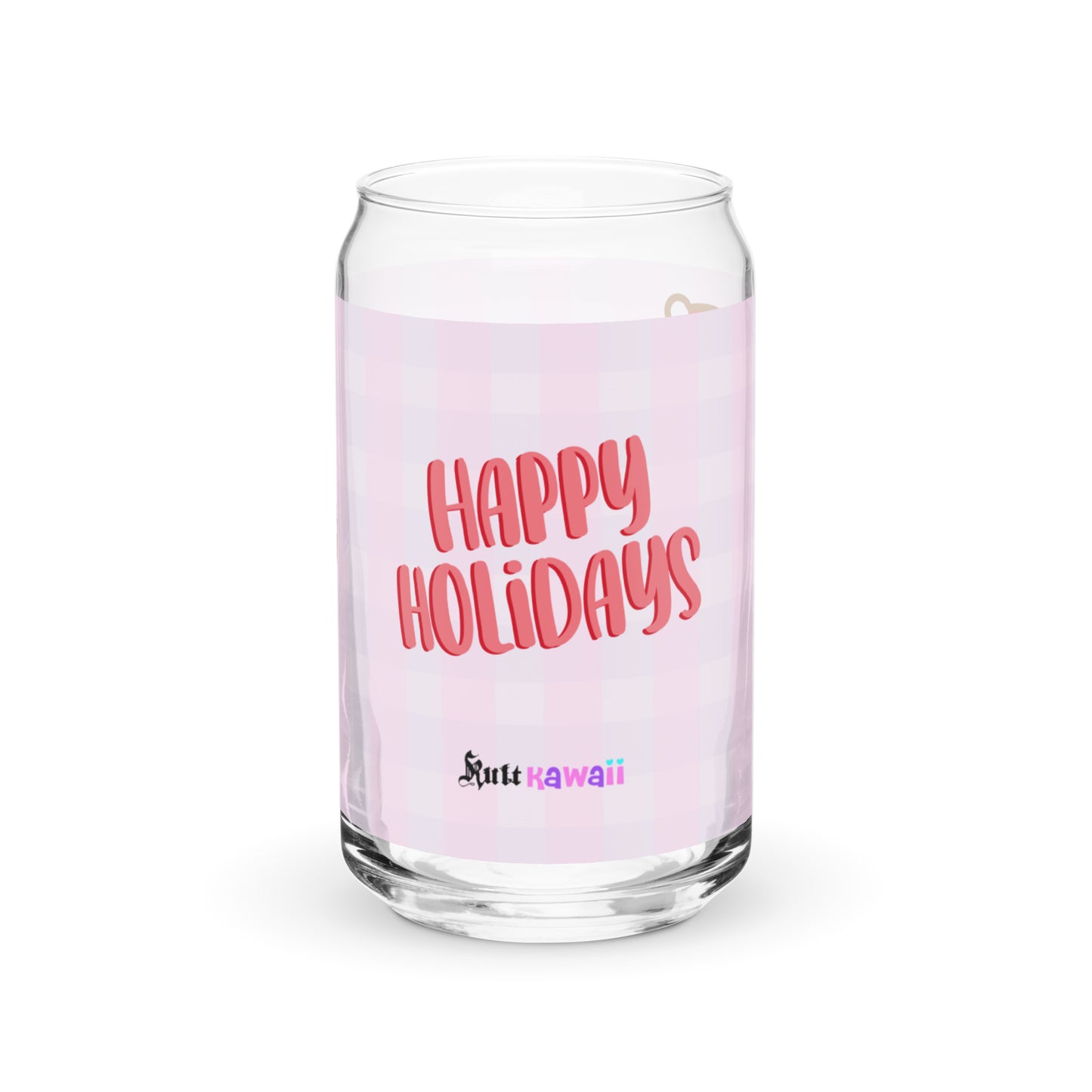 Ginger Snaps Can-shaped Glass