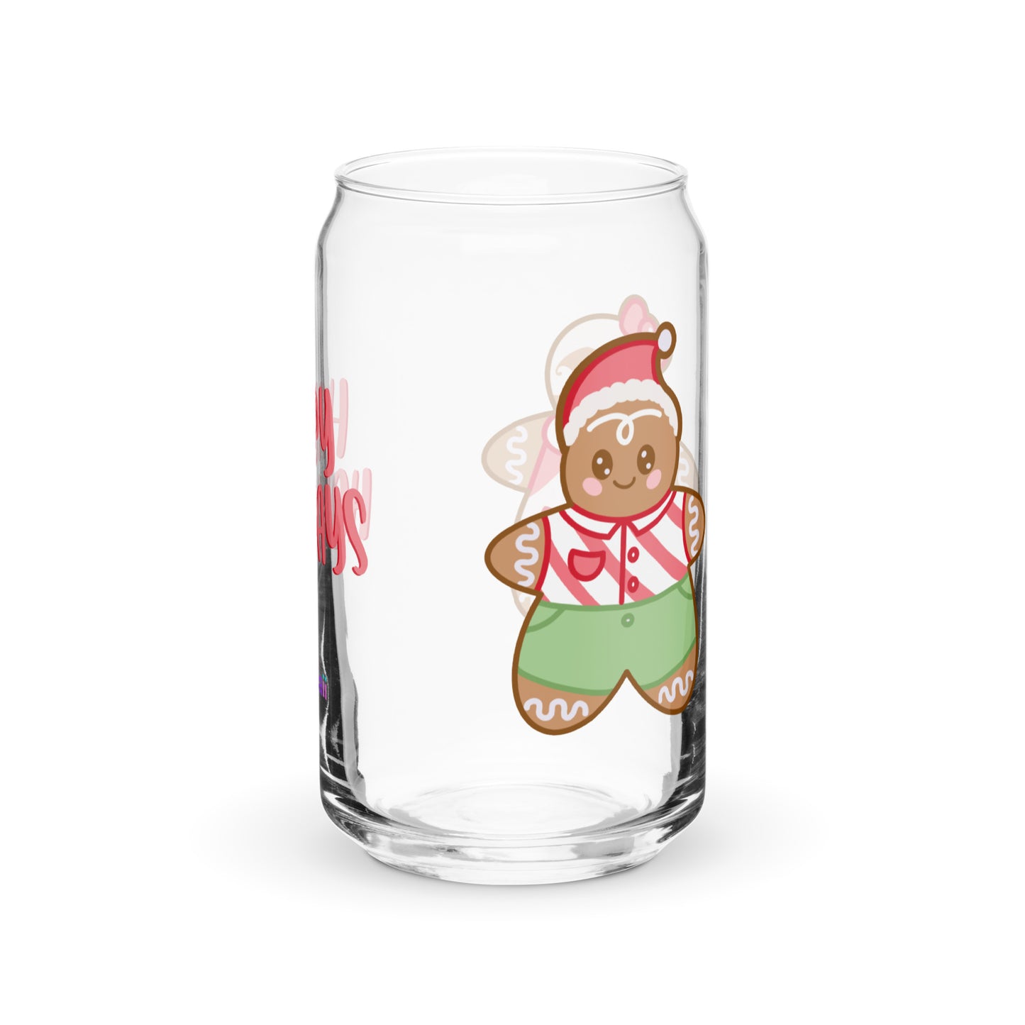 Ginger Snaps Can-shaped Glass