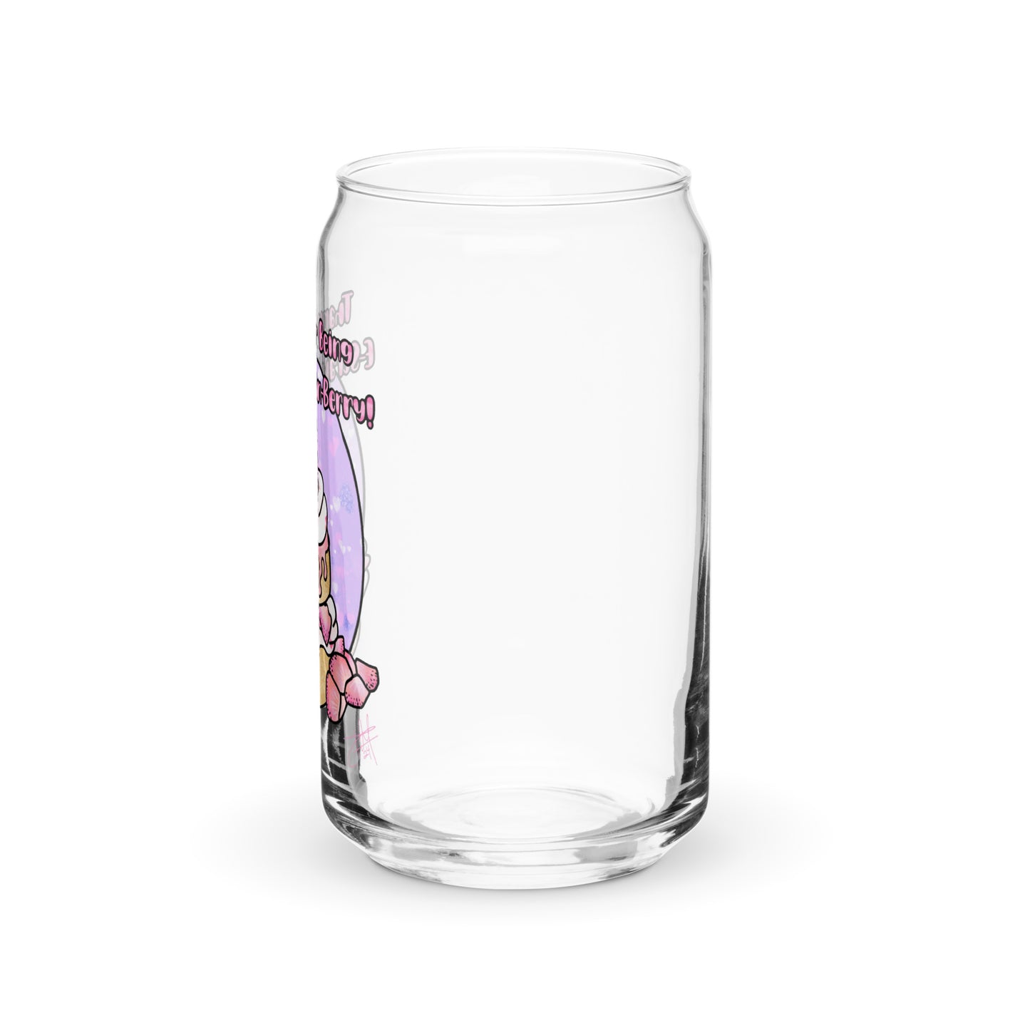 E-Straw-Ordin-Berry Can-shaped glass