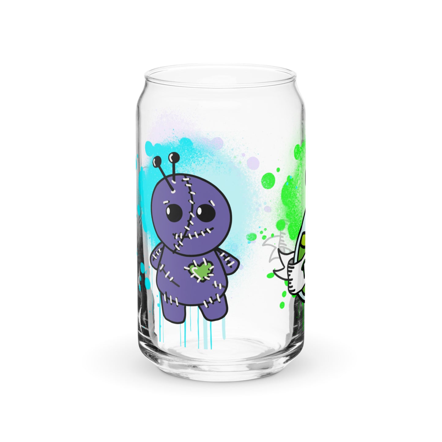 Spooky Can Glass