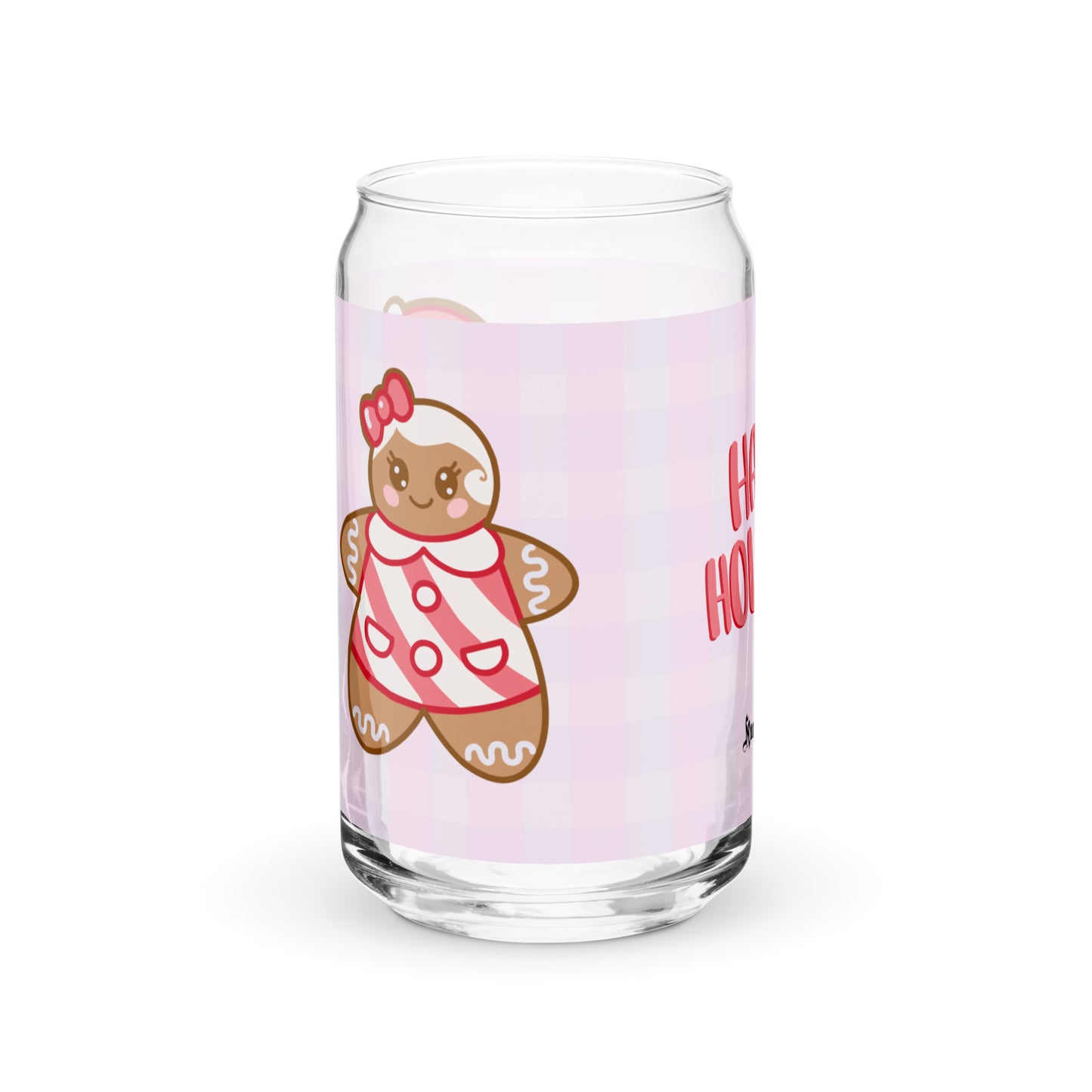 Ginger Snaps Can-shaped Glass
