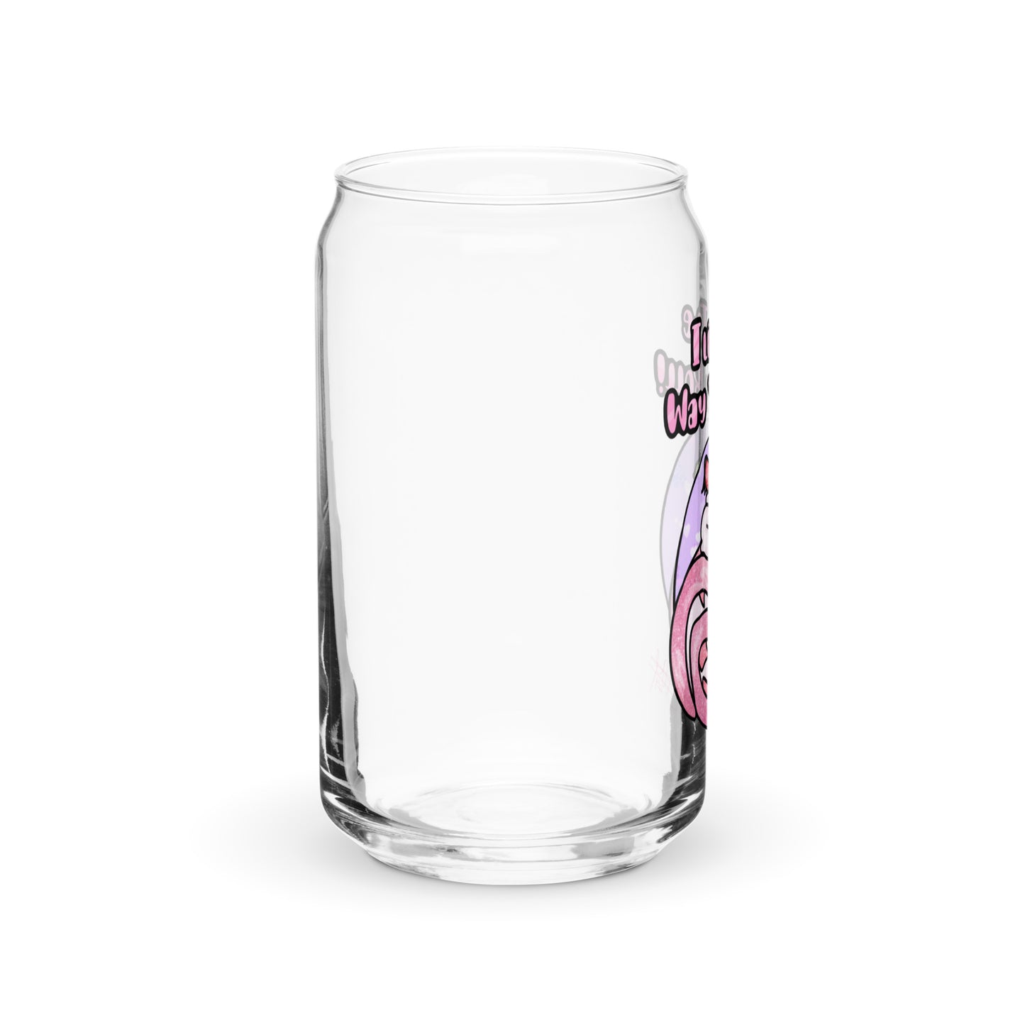 The Way You Roll Can-shaped glass