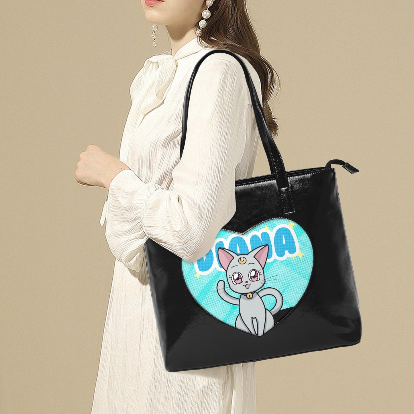 Diana Heart Tote Bag