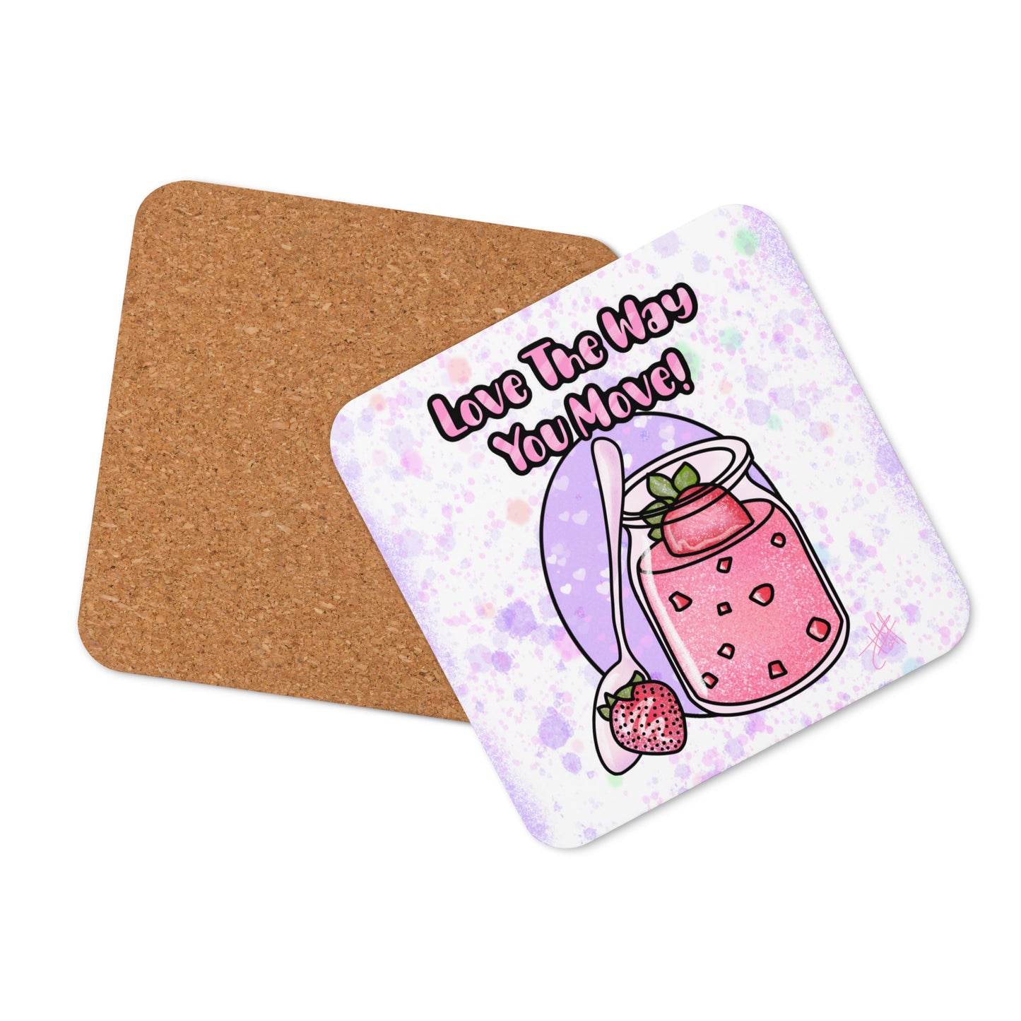 Way You Move Cork-back coaster