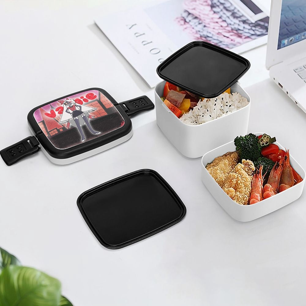 Vaggie Double-layer Lunch Box