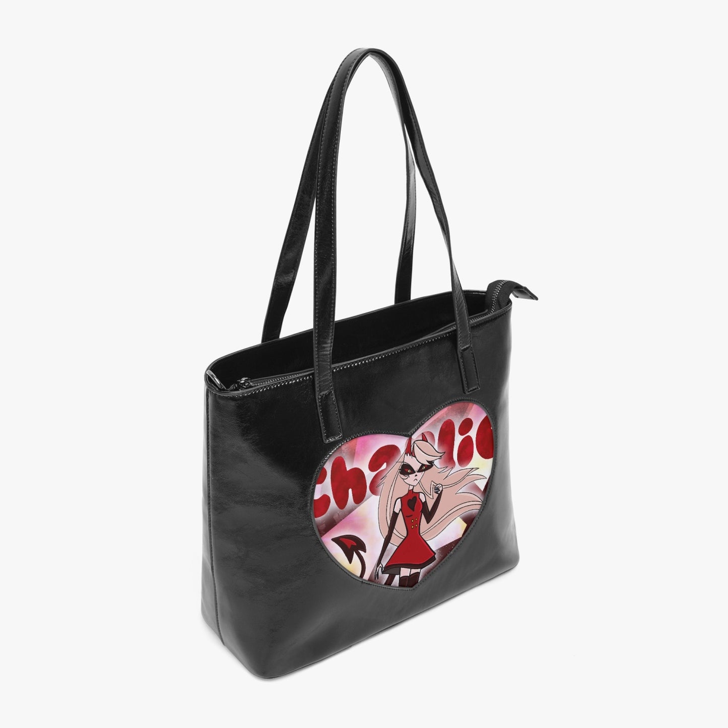 Charlie Heart Tote Bag