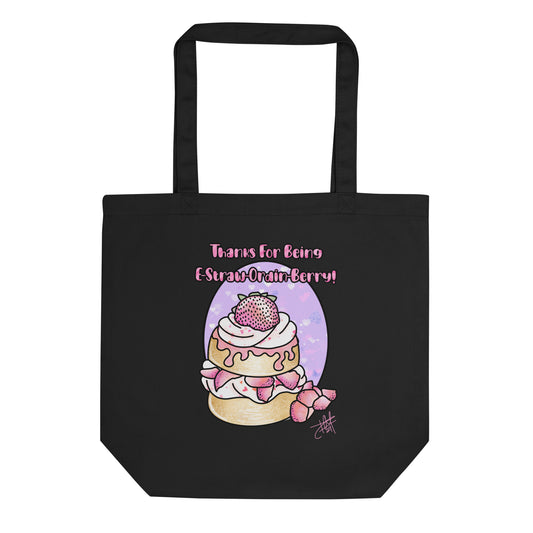 E-Straw-Ordin-Berry Eco Tote Bag