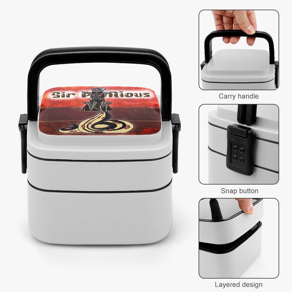 Sir Pentious Double-layer Lunch Box