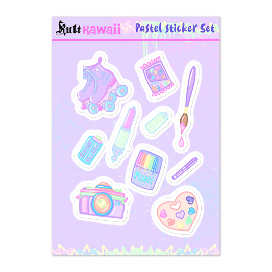 Pastel Sticker Sheet