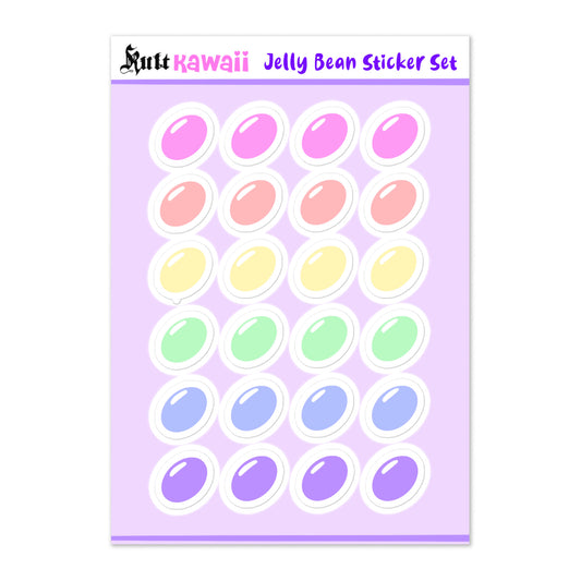 Jelly Bean Sticker sheet