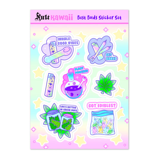 Best Buds Sticker sheet