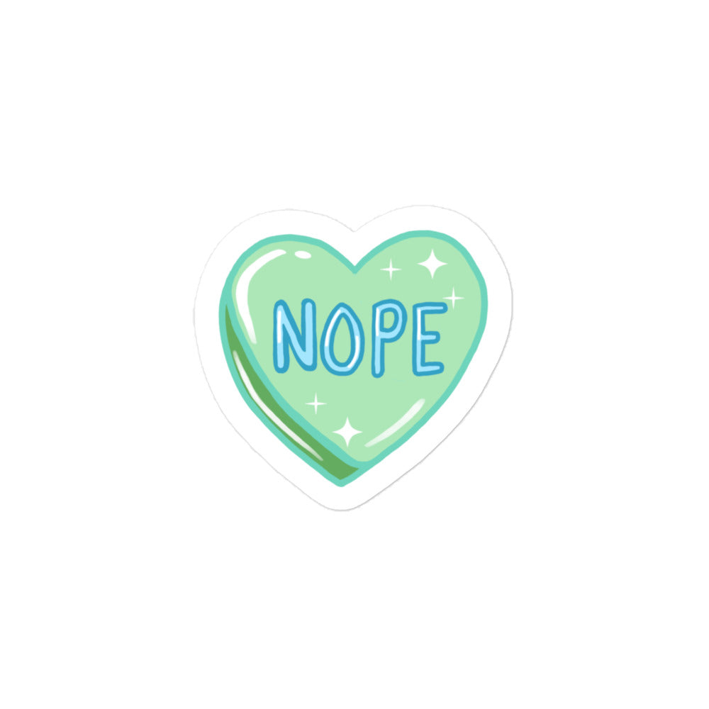 Nope Sticker