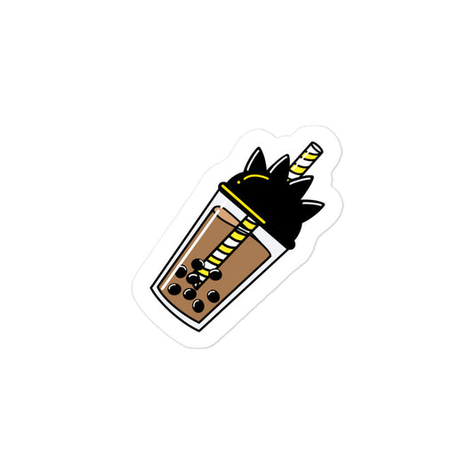 Boba Black Milk Tea Sticker