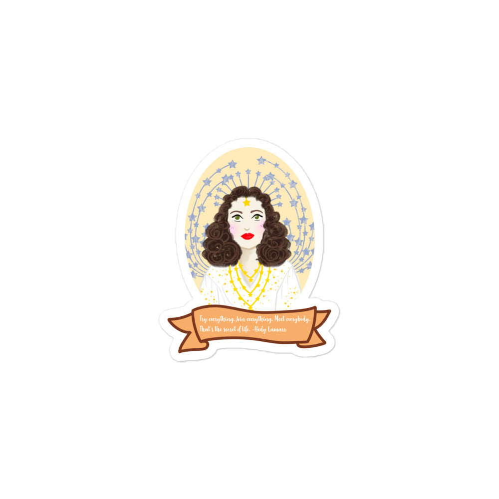 Hedy Lamarr Sticker